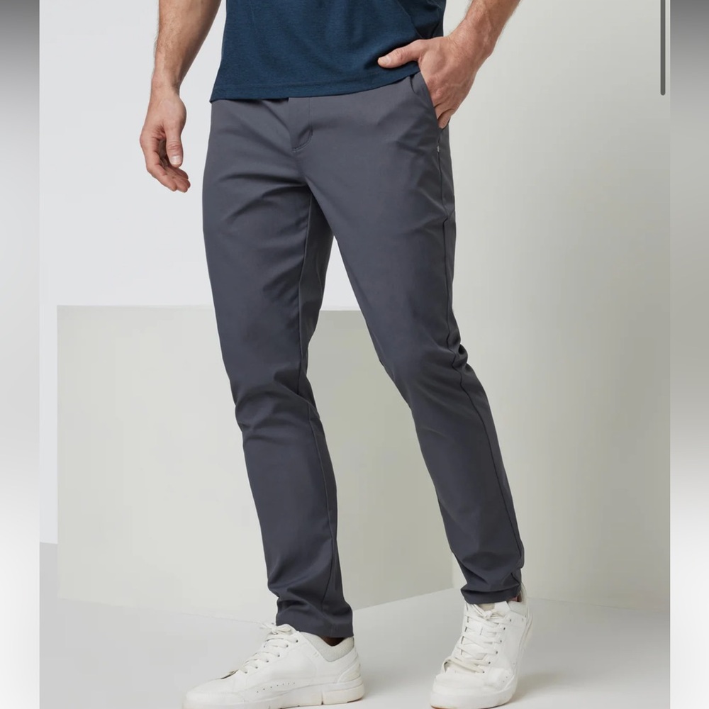 Vuori Men's Gray Chinos, 38 waist NOT 40